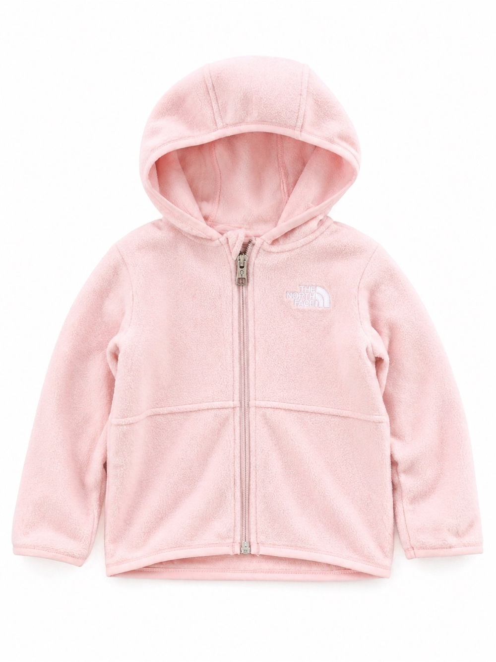 The North Face Baby Pink Fleece Hoodie 12-18 Months Full Zip Jacket